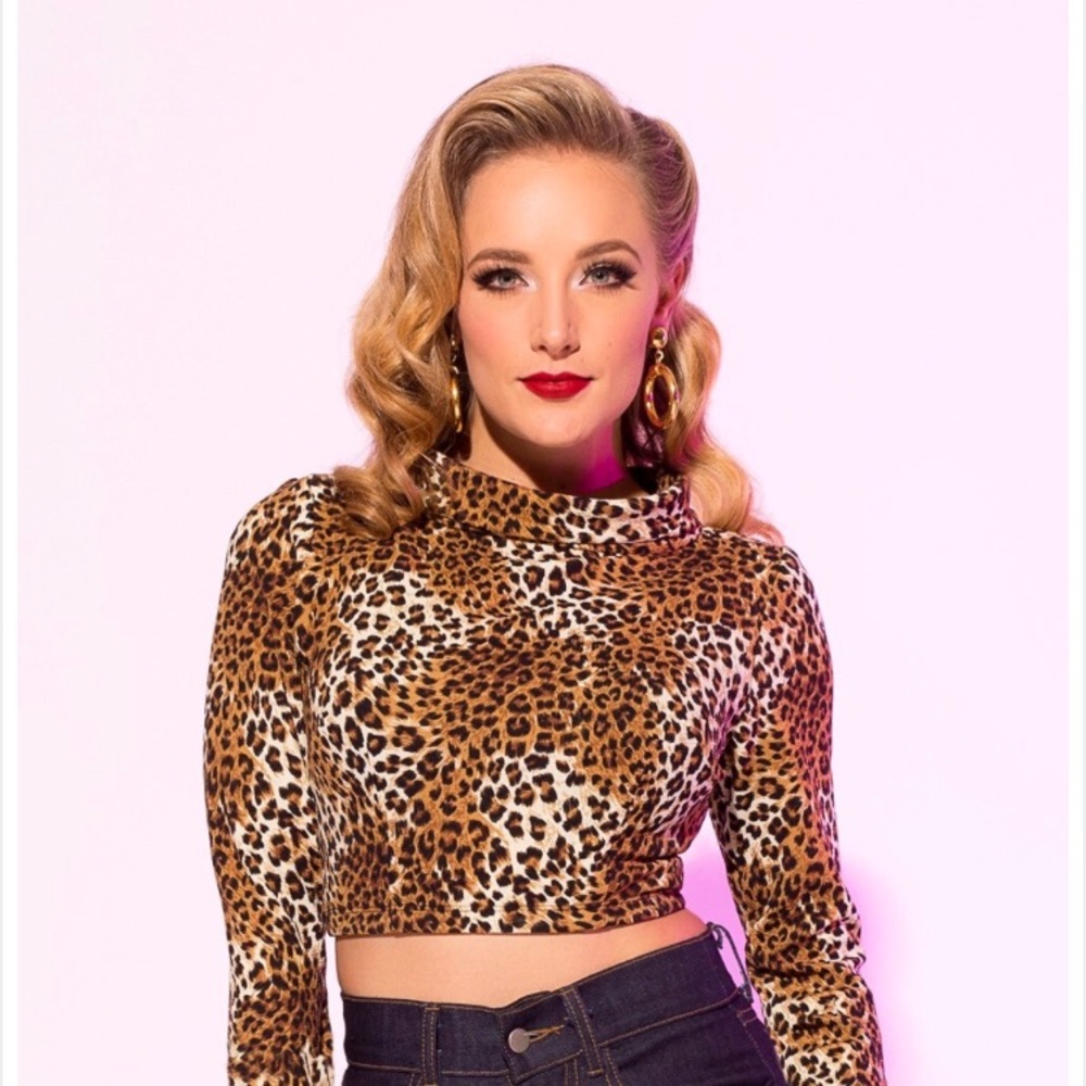 Pinupgirl Joanie Crop Top